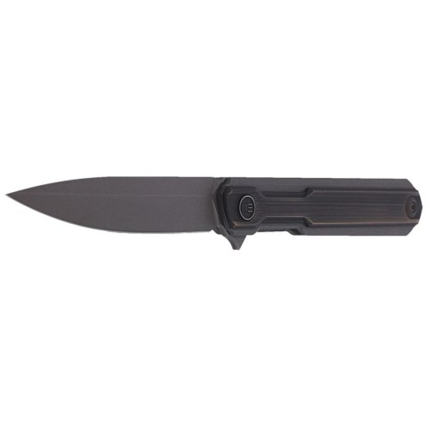 Nóż składany WE Knife Peer Gray Ti / Rubbed Brass, Gray Stonewashed by Ostap Hel (2015E) WE Knife