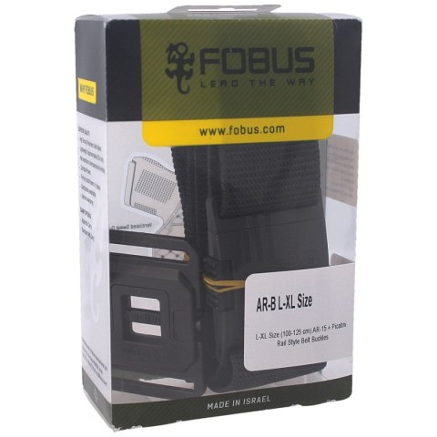 Pas Fobus T-Belt z 2 klamrami AR-B i PT-B (L-XL) Fobus