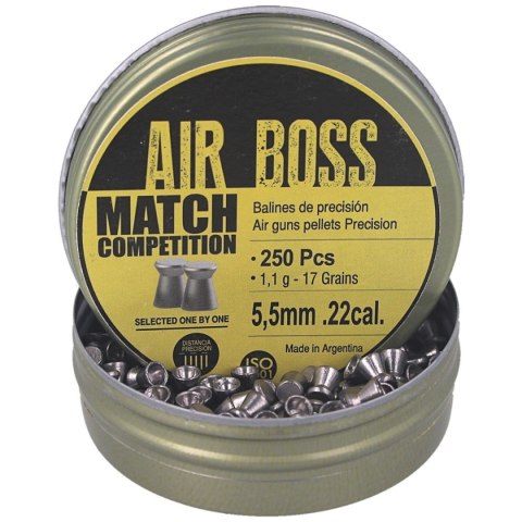 Śrut Apolo Air Boss Match Competition 5.5 mm, 250 szt. 1.10g/17.0gr (30302) Apolo