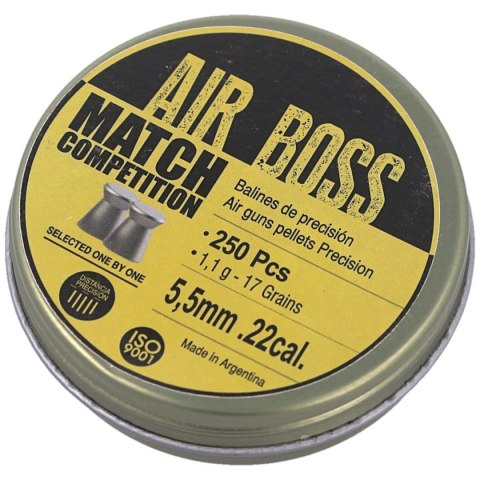 Śrut Apolo Air Boss Match Competition 5.5 mm, 250 szt. 1.10g/17.0gr (30302) Apolo