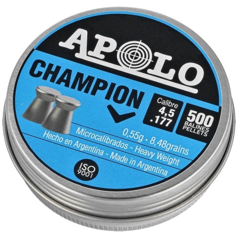 Śrut Apolo Champion 4.5 mm, 500 szt. 0.55g/8.48gr (19001) Apolo