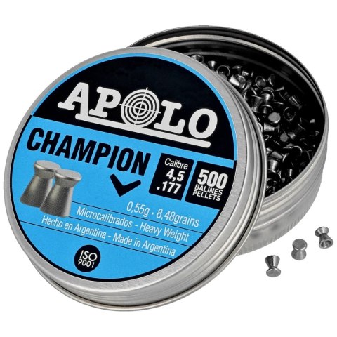 Śrut Apolo Champion 4.5 mm, 500 szt. 0.55g/8.48gr (19001) Apolo