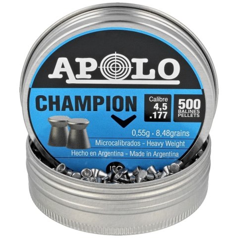 Śrut Apolo Champion 4.5 mm, 500 szt. 0.55g/8.48gr (19001) Apolo