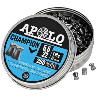 Śrut Apolo Champion 5.5 mm, 250 szt. 1.10g/17.0gr (19501) Apolo