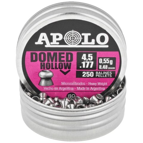 Śrut Apolo Domed Hollow 4.5 mm, 250 szt. 0.55g/8.48gr (19202) Apolo
