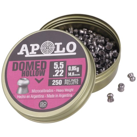 Śrut Apolo Domed Hollow 5.5 mm, 250 szt. 0.95g/14.6gr (19702) Apolo