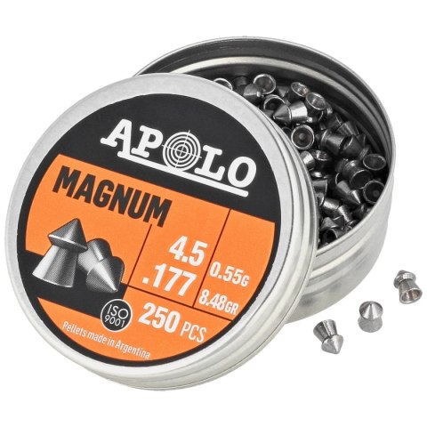 Śrut Apolo Magnum 4.5 mm, 250 szt. 0.55g/8.48gr (12002) Apolo