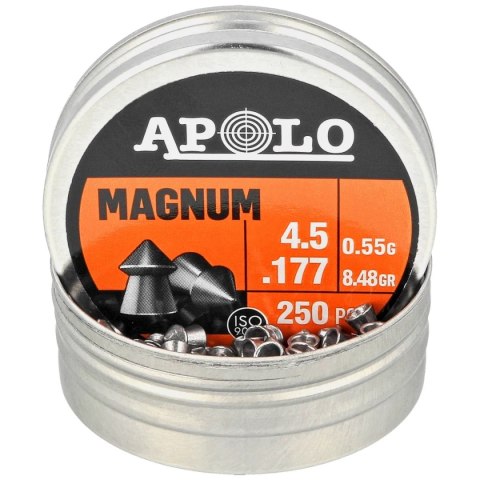 Śrut Apolo Magnum 4.5 mm, 250 szt. 0.55g/8.48gr (12002) Apolo