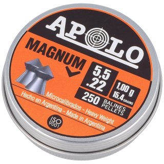 Śrut Apolo Magnum 5.5 mm, 250 szt. 1.00g/15.4gr (13003) Apolo