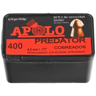 Śrut Apolo Predator Copper 4.5 mm, 400 szt. 0.62g/10.0gr (19950) Apolo