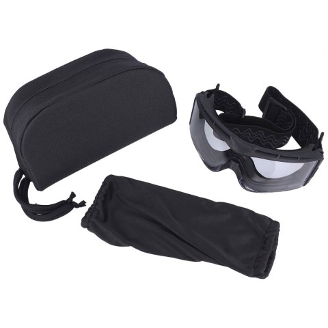 Gogle balistyczne Bolle Tactical X810 Black, Clear Platinium (X810NPSI) Bolle