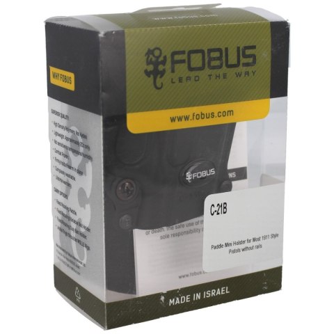 Kabura Fobus Colt 1911, Browning, FN, Kahr, Kel-Tec Prawa (C-21B) Fobus