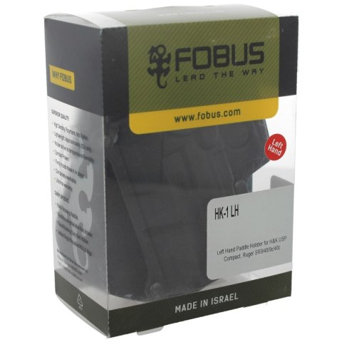Kabura Fobus H&K USP Comp, Walther, Ruger, Taurus Lewa (HK-1 LH) Fobus