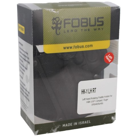 Kabura Fobus H&K USP Comp, Walther, Ruger, Taurus Lewa (HK-1 LH RT) Fobus
