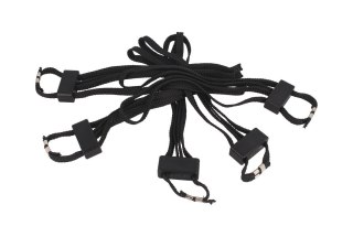 Kajdanki jednorazowe ESP (5 szt) Black (HT-01-B) ESP - Euro Security Products