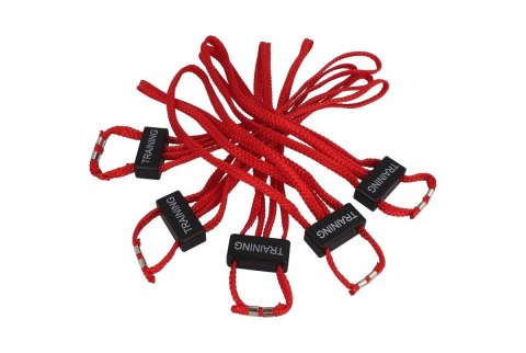 Kajdanki treningowe tekstylne ESP (5 szt) Red (HT-01-T) ESP - Euro Security Products