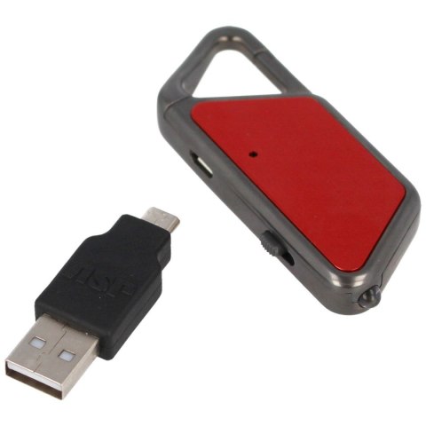 Latarka ASP Sapphire USB LED Aluminium Red - 53653 ASP Inc.