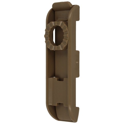 Mocowanie do taśm ESP Roto 360° Single-row MOLLE Clip Khaki, wsuwane (UBC-04-1 KH) ESP - Euro Security Products
