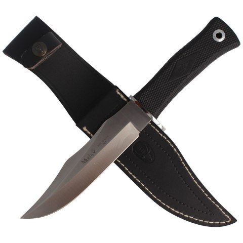 Nóż Muela 21733-G Black Rubber, Satin X50CrMoV15 Muela