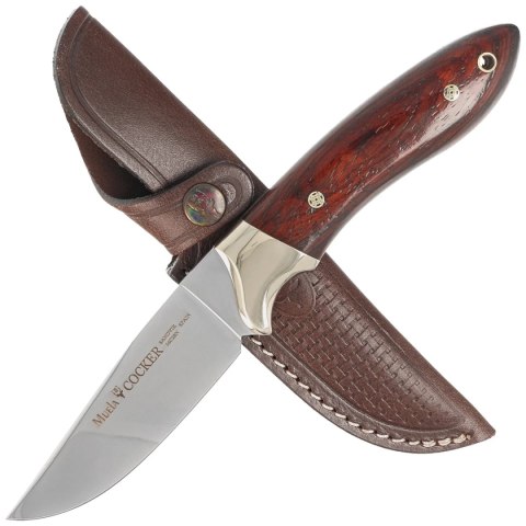Nóż Muela Cocker-11CO Cocobolo Wood, Mirror 14C28N Muela