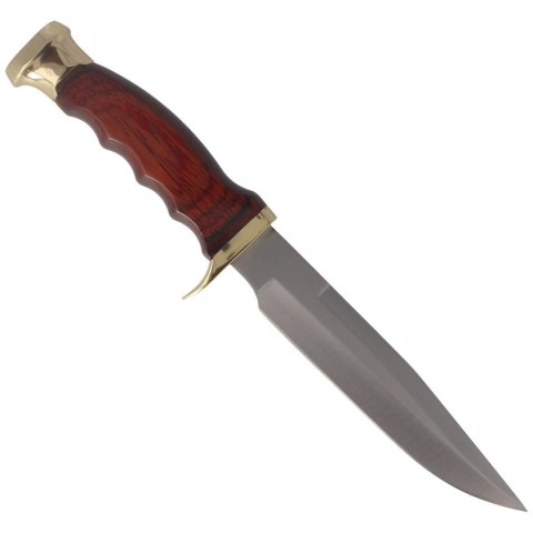 Nóż Muela Ranger-14R Brown Pakka Wood, Satin X50CrMoV15 Muela