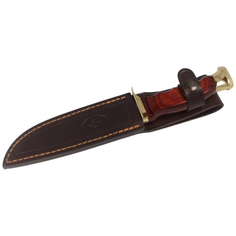 Nóż Muela Ranger-14R Brown Pakka Wood, Satin X50CrMoV15 Muela