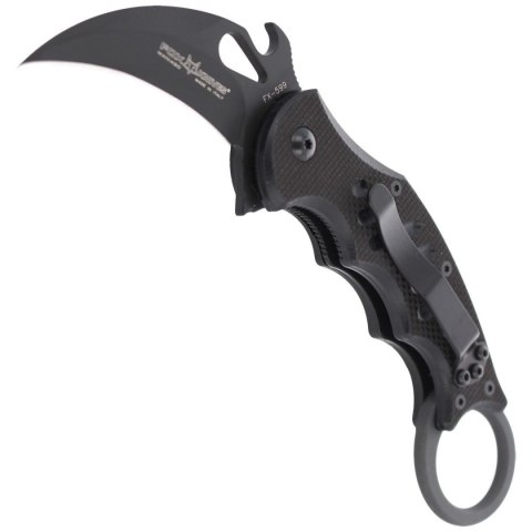 Nóż składany FOX Folding Karambit Emerson Opener G10 Black (FX-599) FOX