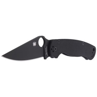 Nóż składany Spyderco Para Military 2 Black G10, Black DLC CPM S45VN by Sal, Eric Glesser (C81GPBK2) Spyderco Inc.