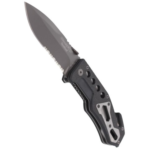 Nóż składany ratowniczy BlackFox G10 Black Rescue Folder (BF-115) FOX