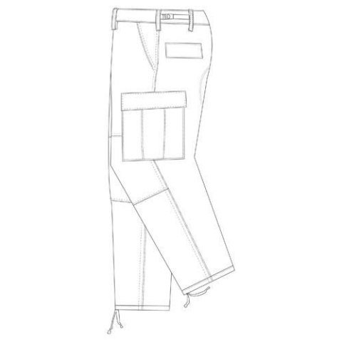 Spodnie Tru-Spec BDU TROUSERS - 1523.006BK 2LX REG Tru-Spec