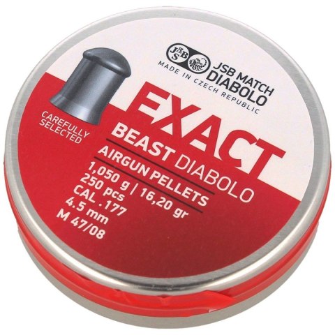 Śrut JSB Diabolo Exact Beast 4.52 mm, 250 szt. (546279-250) JSB