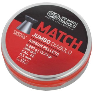 Śrut JSB Diabolo Jumbo Match 5.50 mm 300 szt. (546250-300) JSB