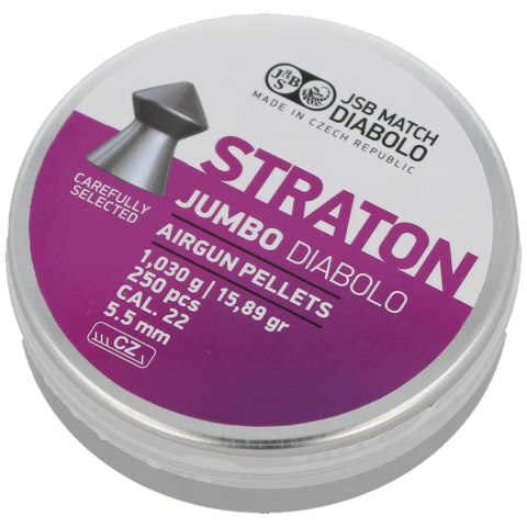 Śrut JSB Straton Jumbo 5.50 mm, 250 szt. (546238-250) JSB