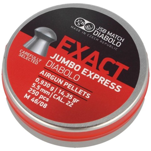 Śrut JSB Exact Jumbo Express 5.52 mm, 250 szt. (546277-250) JSB