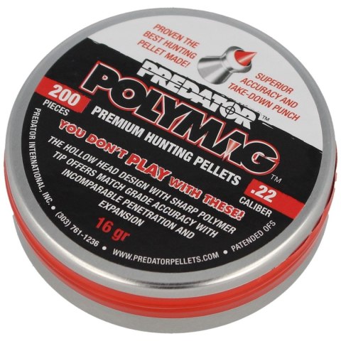 Śrut JSB Predator PolyMag .22 / 5.5mm 200szt (1002-01-200) JSB