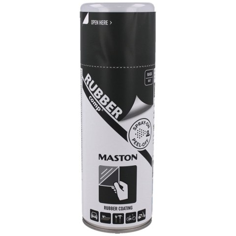 Guma w sprayu Maston RUBBERcomp, czarny mat 400ml (191210-EU) Maston