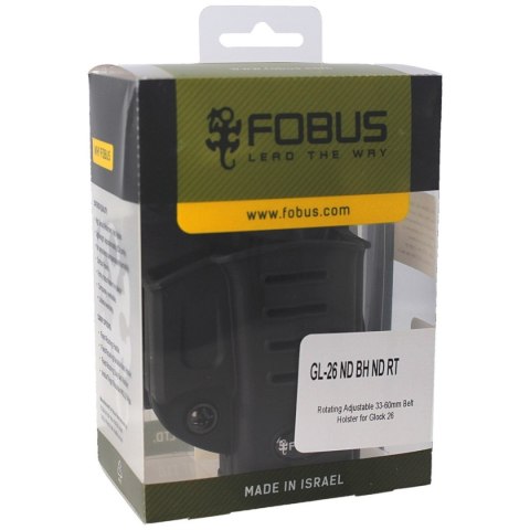 Kabura Fobus Glock 26, 27 Prawa (GL-26 ND BH ND RT) Fobus