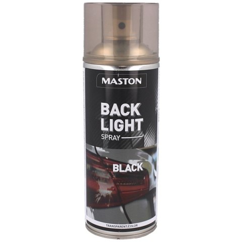 Maston Back Light Black 400ml, lakier do przyciemniania lamp (4405101) Maston