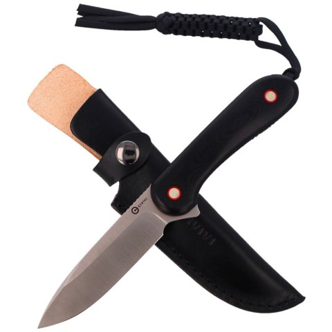 Nóż CIVIVI Elementum Black / Red G10, Satin Finish (C2104A) Civivi by WE Knife