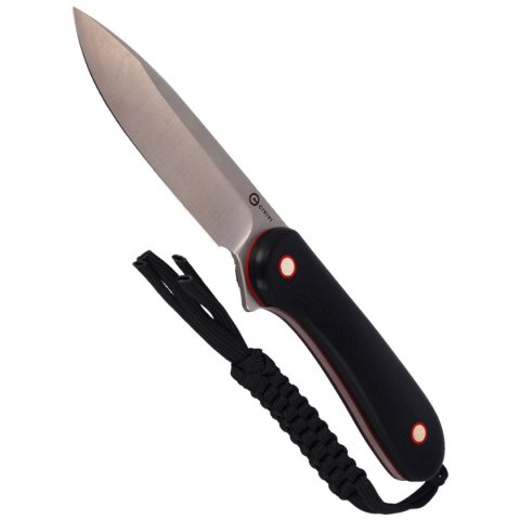 Nóż CIVIVI Elementum Black / Red G10, Satin Finish (C2104A) Civivi by WE Knife