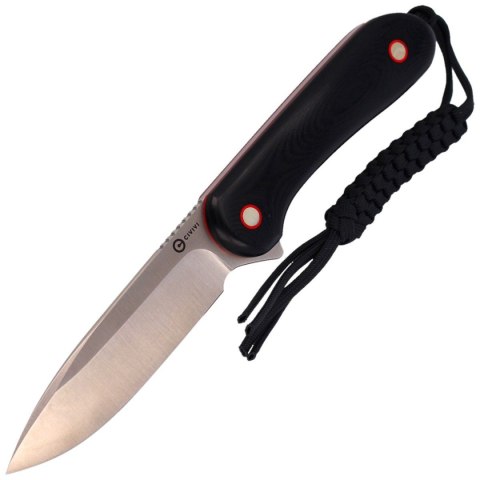 Nóż CIVIVI Elementum Black / Red G10, Satin Finish (C2104A) Civivi by WE Knife