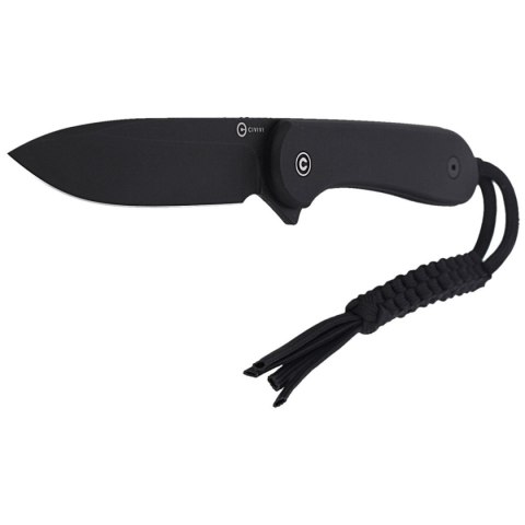 Nóż Civivi Elementum Fixed Tactical Black G10, Black Stonewashed D2 (C2105A) Civivi by WE Knife