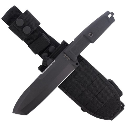 Nóż Extrema Ratio Ontos No Kit Black Forprene, Black N690 (04.1000.0127/BLK-NK) Extrema Ratio