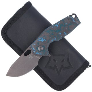 Nóż Fox Suru LE Arctic Storm Fat Carbon, Black Stonewashed PVD CPM-20CV by Jesper Voxnæs (FX-526LE CF) FOX