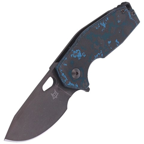 Nóż Fox Suru LE Arctic Storm Fat Carbon, Black Stonewashed PVD CPM-20CV by Jesper Voxnæs (FX-526LE CF) FOX