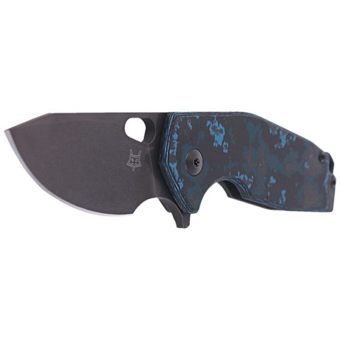 Nóż Fox Suru LE Arctic Storm Fat Carbon, Black Stonewashed PVD CPM-20CV by Jesper Voxnæs (FX-526LE CF) FOX