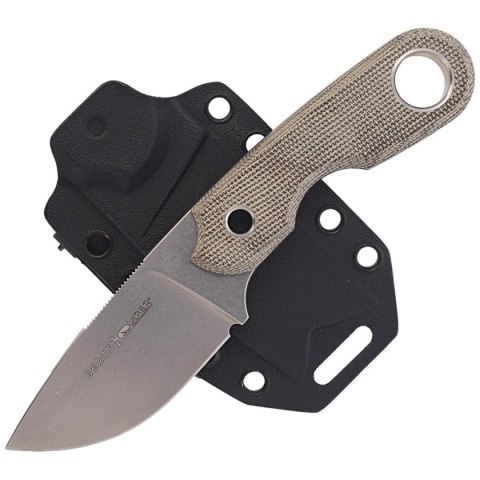 Nóż Viper Berus1 Green Canvas Micarta, Stonewashed by Rumici (VT4012CG) Viper by Tecnocut