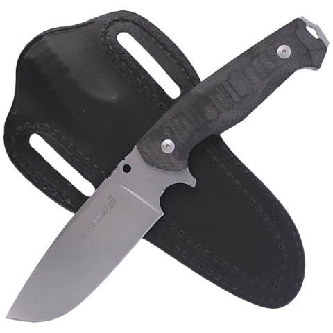 Nóż Viper Borr Black Canvas Micarta, Stonewashed D2 by Jesper Voxnæs (VT4008SWCB) Viper by Tecnocut