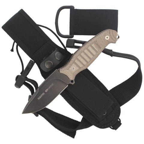 Nóż Viper David Evolution Green Canvas Micarta, DSW by Rumici (VT4002ECG) Viper by Tecnocut