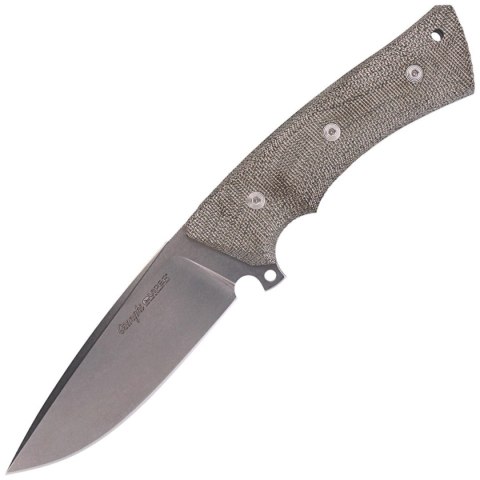 Nóż Viper Gianghi Green Canvas Micarta, Stonewashed N690Co by Fabrizio Silvestrelli (V4882CV) Viper by Tecnocut